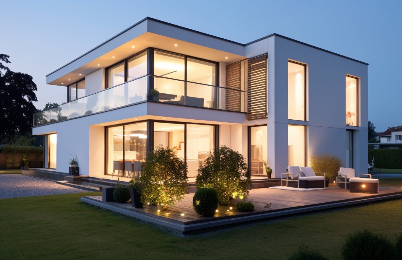 коттедж современный