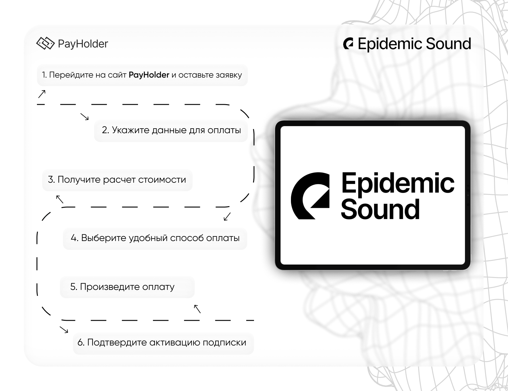 Как оплатить Epidemic Sound в 2026 году 