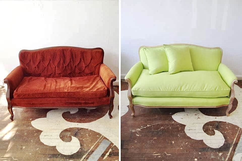 Фото мебели до и после