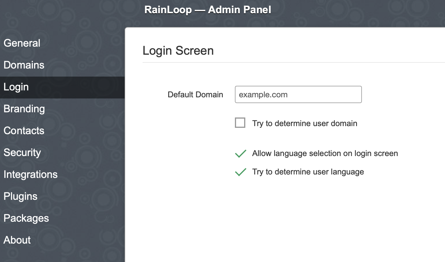 Home mail. RAINLOOP Webmail. RAINLOOP.
