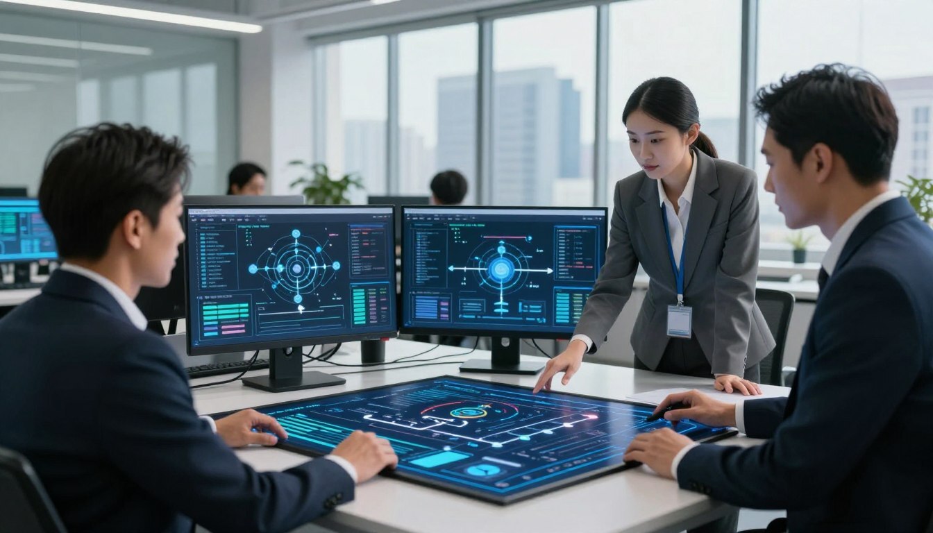 Un espacio de trabajo elegante y moderno