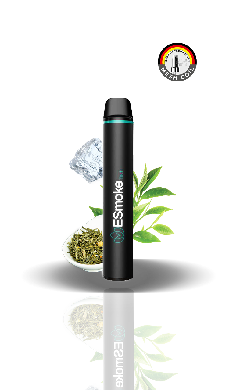Electronic cigarettes with the taste of Green Tea