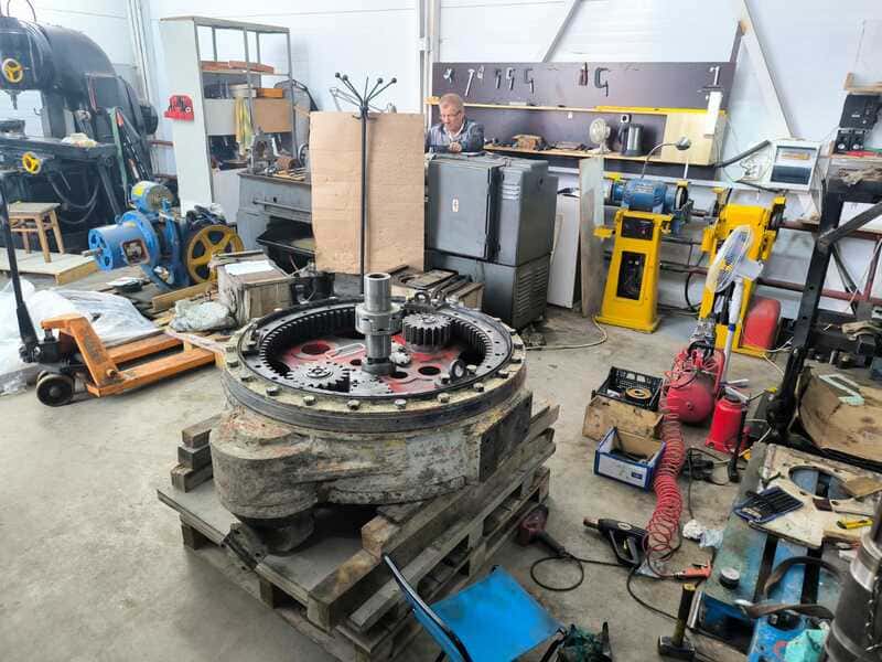 Восстановление редуктора бетономешалки