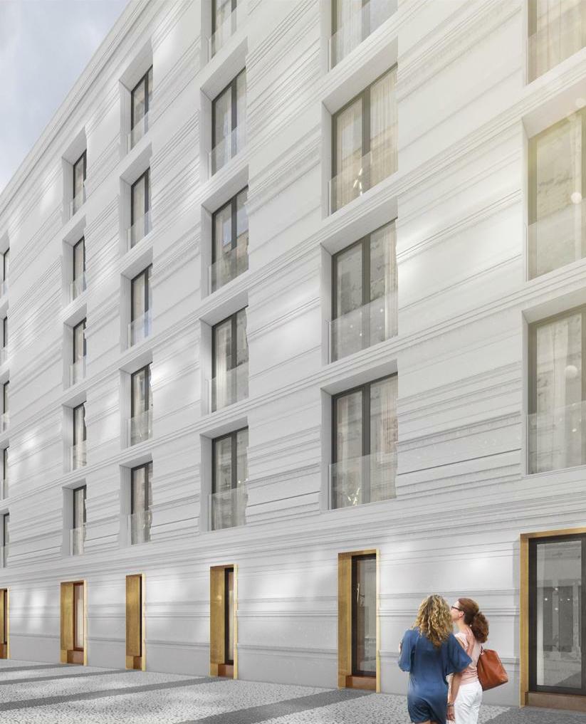 Проект реалиации облицовки фасада однослойными панелями