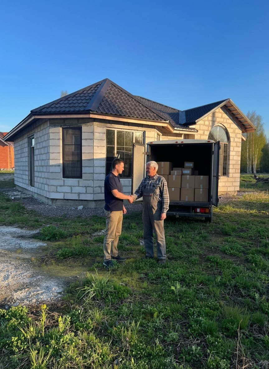 Доставка панелей