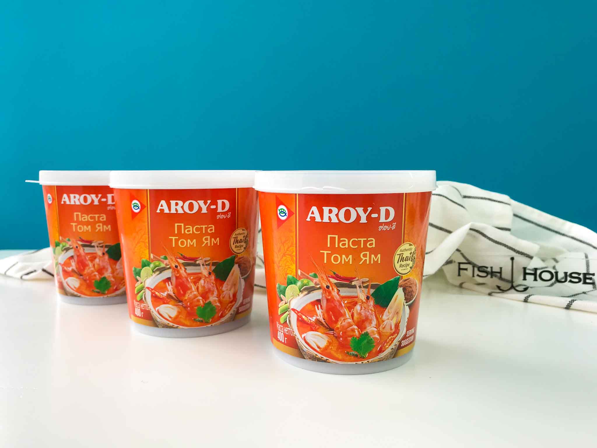 Том ям с пастой aroy d