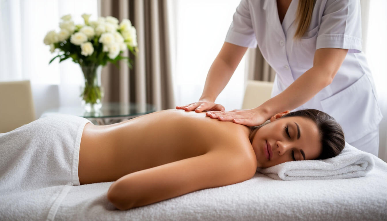 процедура массажа