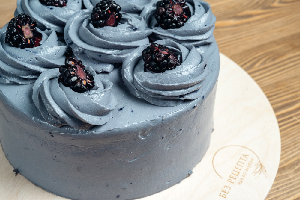Синий свадебный торт: рецепты с фото