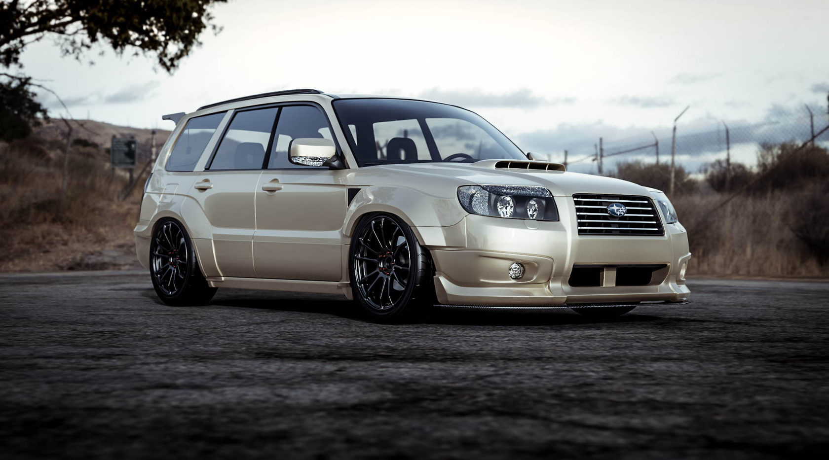 2005 subaru forester xt body kit