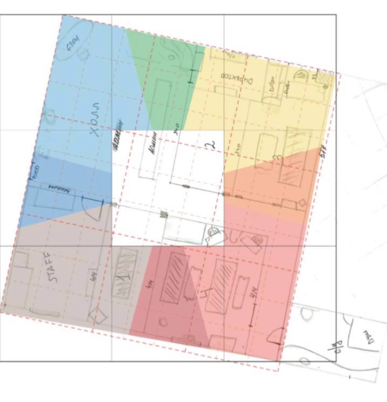 Васту-сетка помещения