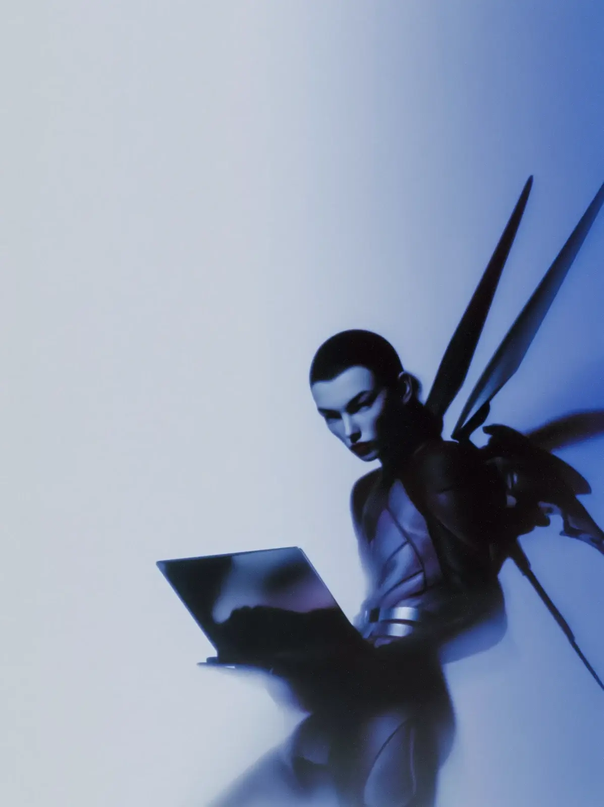 Winged character — вариант 2
