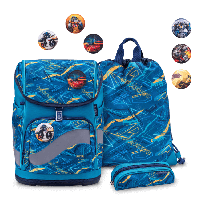 Рюкзак для первоклассника с наполнением Belmil Premium