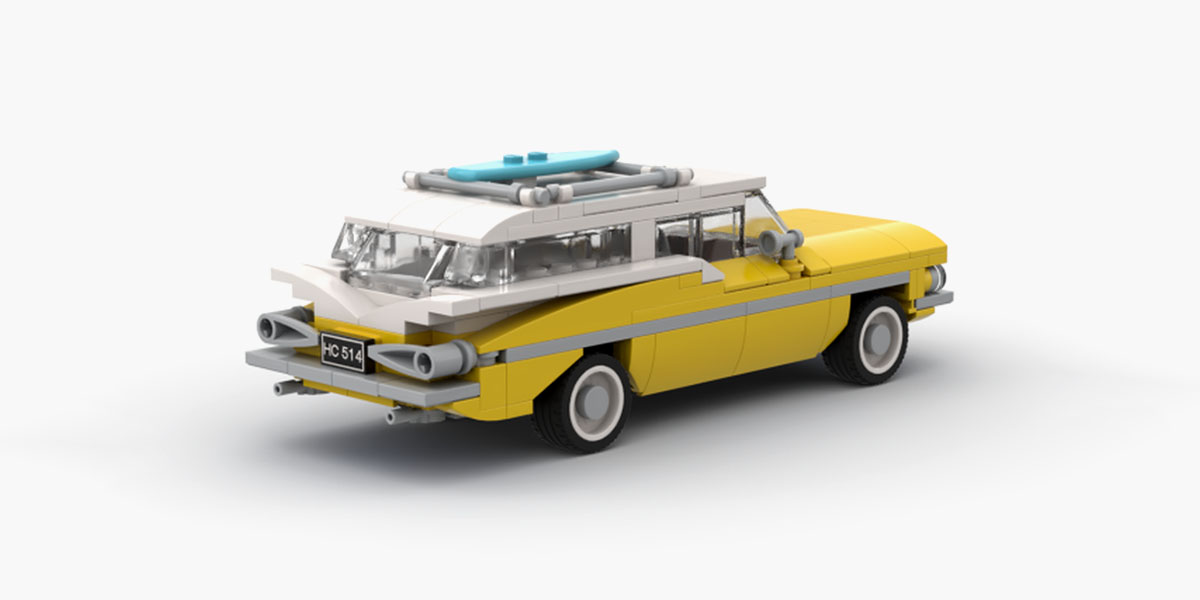 LEGO самоделка: 1959 Chevrolet Nomad Wagon (рис. 2)