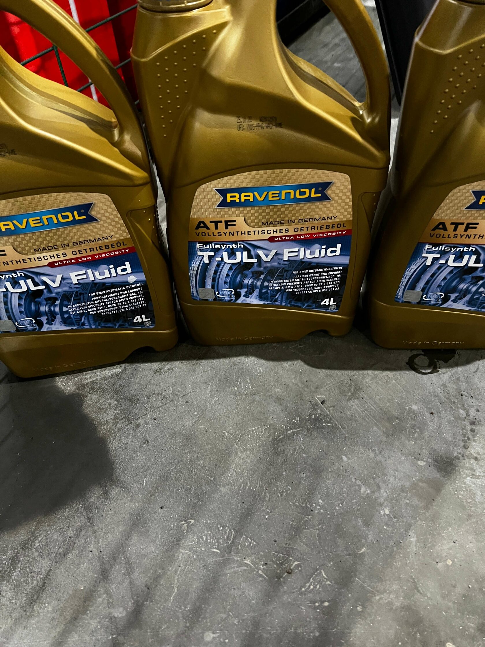 Масло Ravenol T-ULV для AISIN