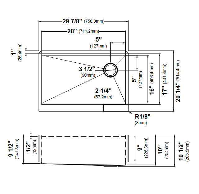 Кухонна мийка Kraus KWF410-30 - изображение 3