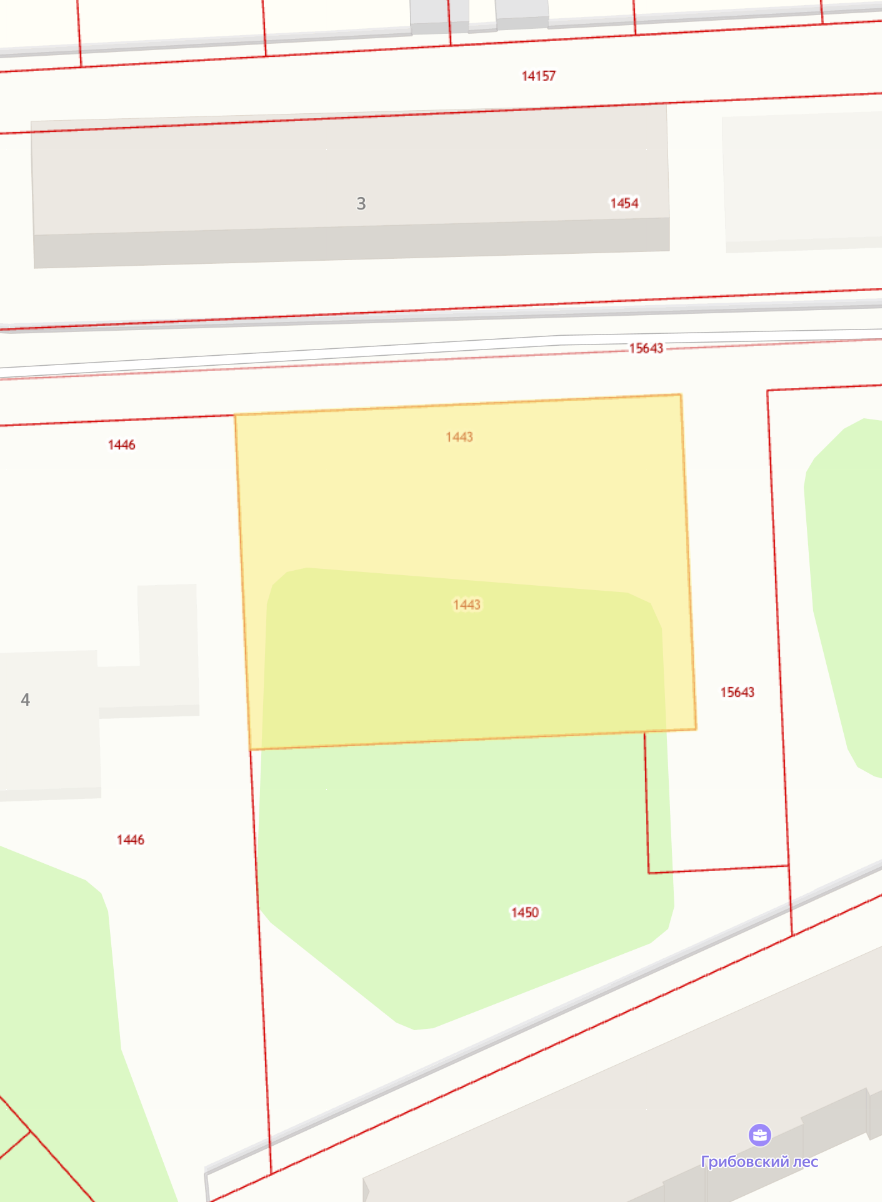 Спутниковый снимок участка 2,719 м²