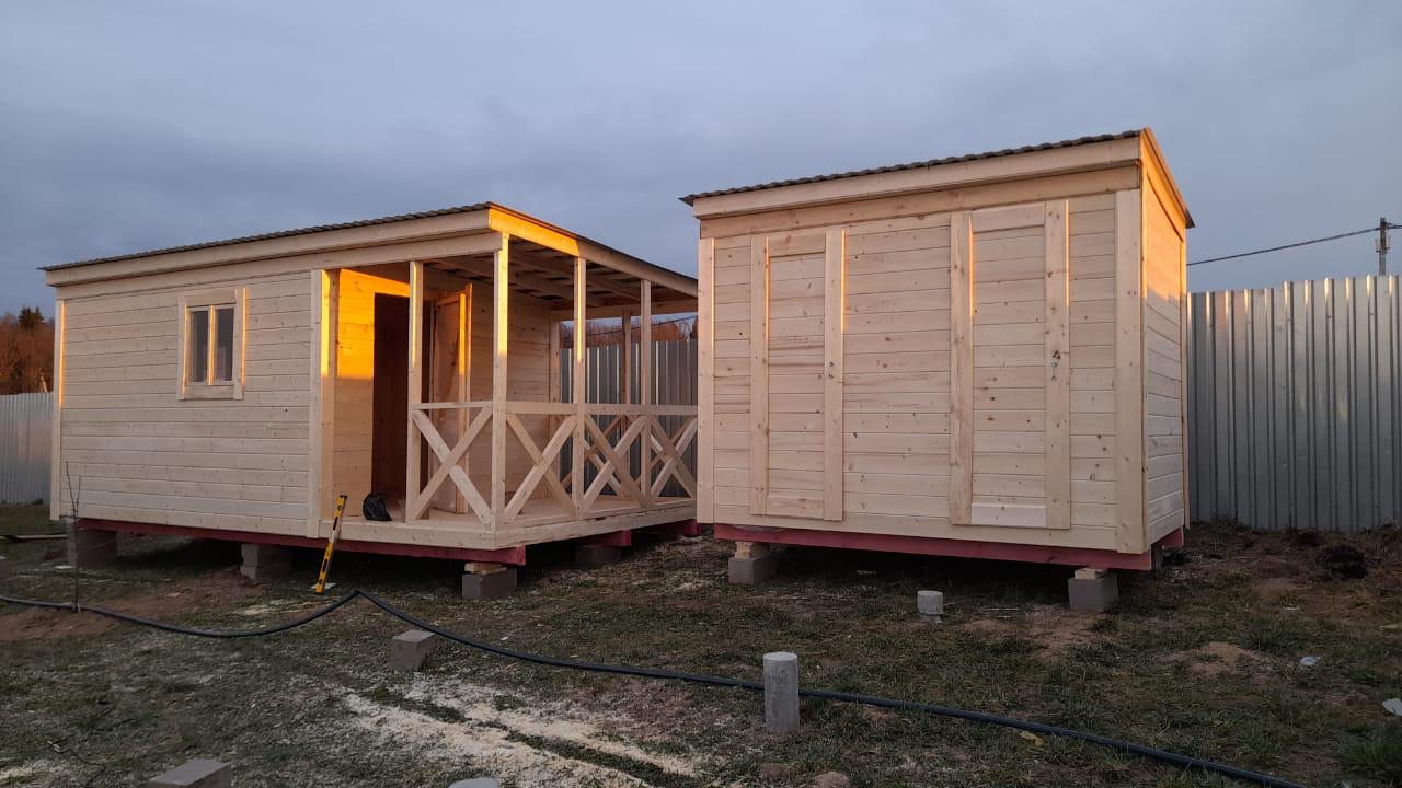 Хозблоки, бытовки, дачные домики - недорого от производителя.