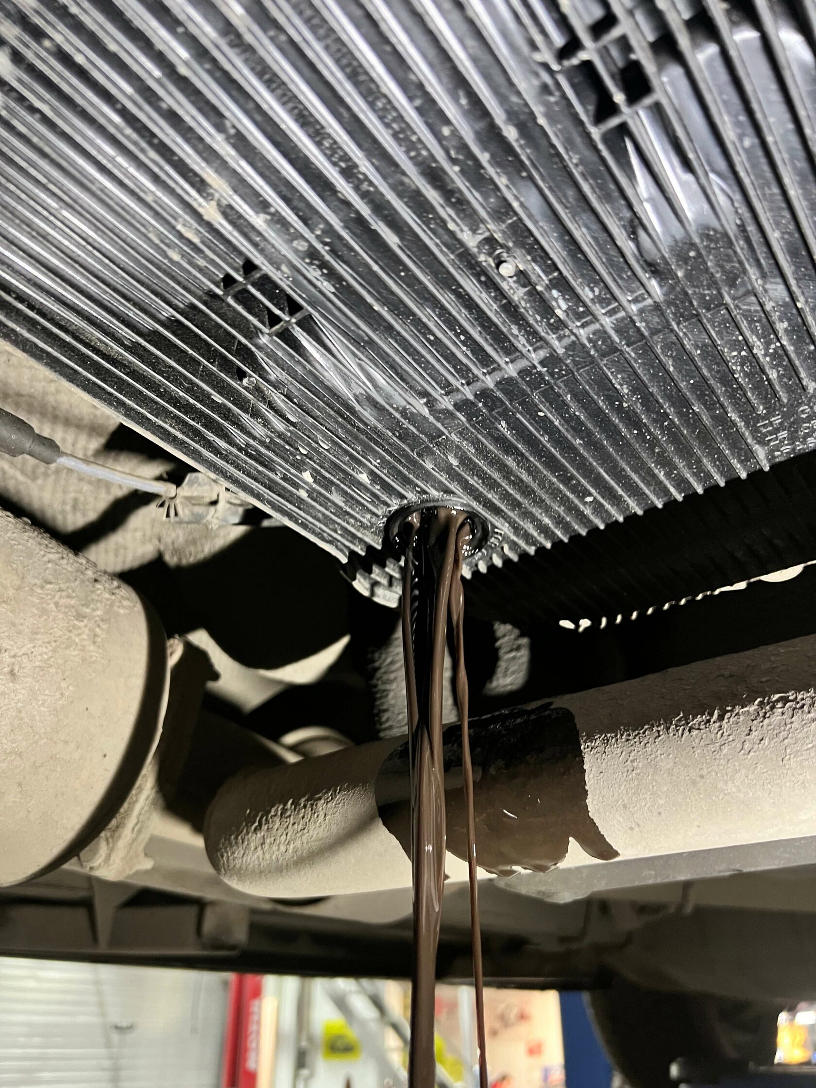 Слив масла из поддона ZF 8HP