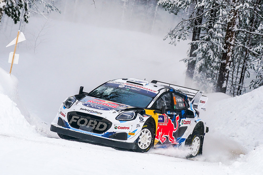 Адриен Фурмо и Александр Кориа (YX22 FCG), Ford Puma Rally1, ралли Швеция 2024/Фото: M-Sport