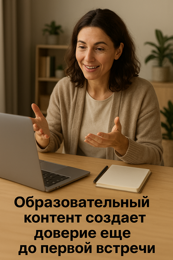 Образовательный контент для психологов: как делиться знаниями и продавать