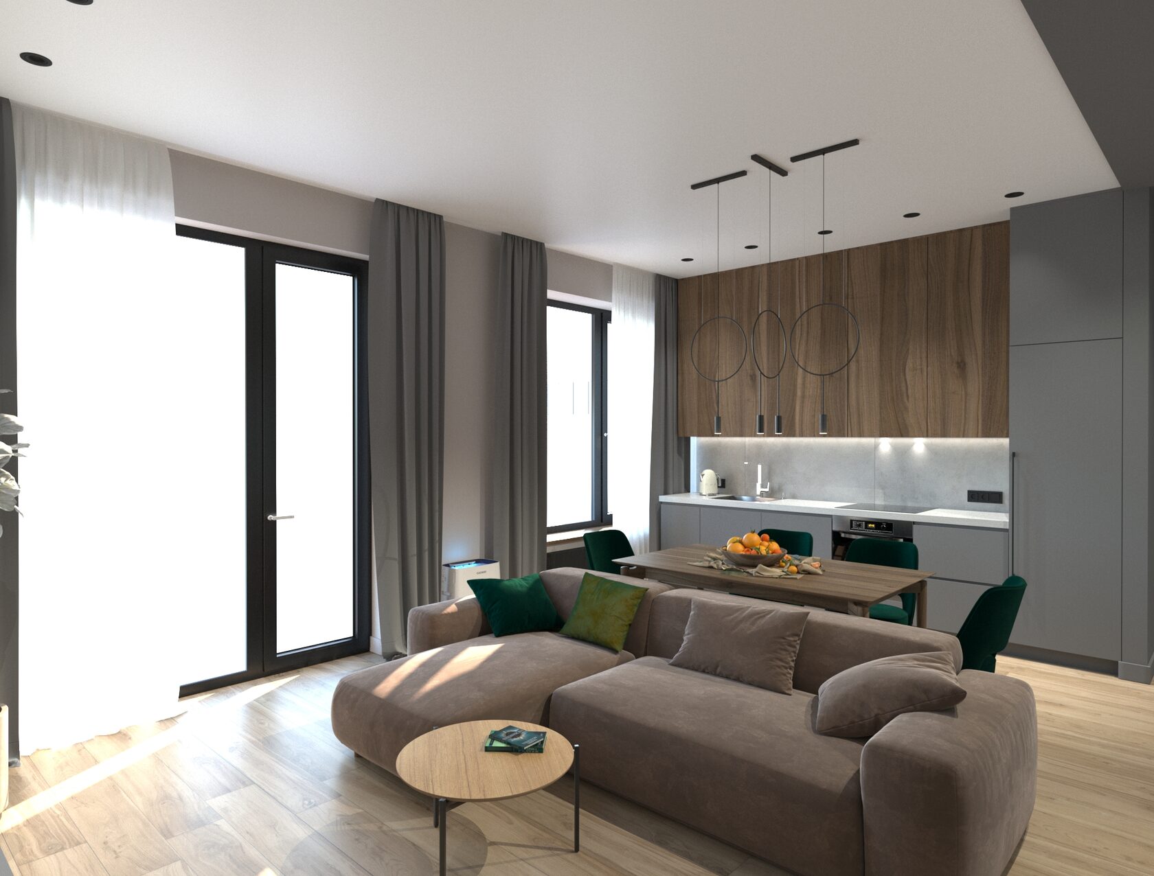 Квартира 58 кв.м. в ЖК Московский 65.