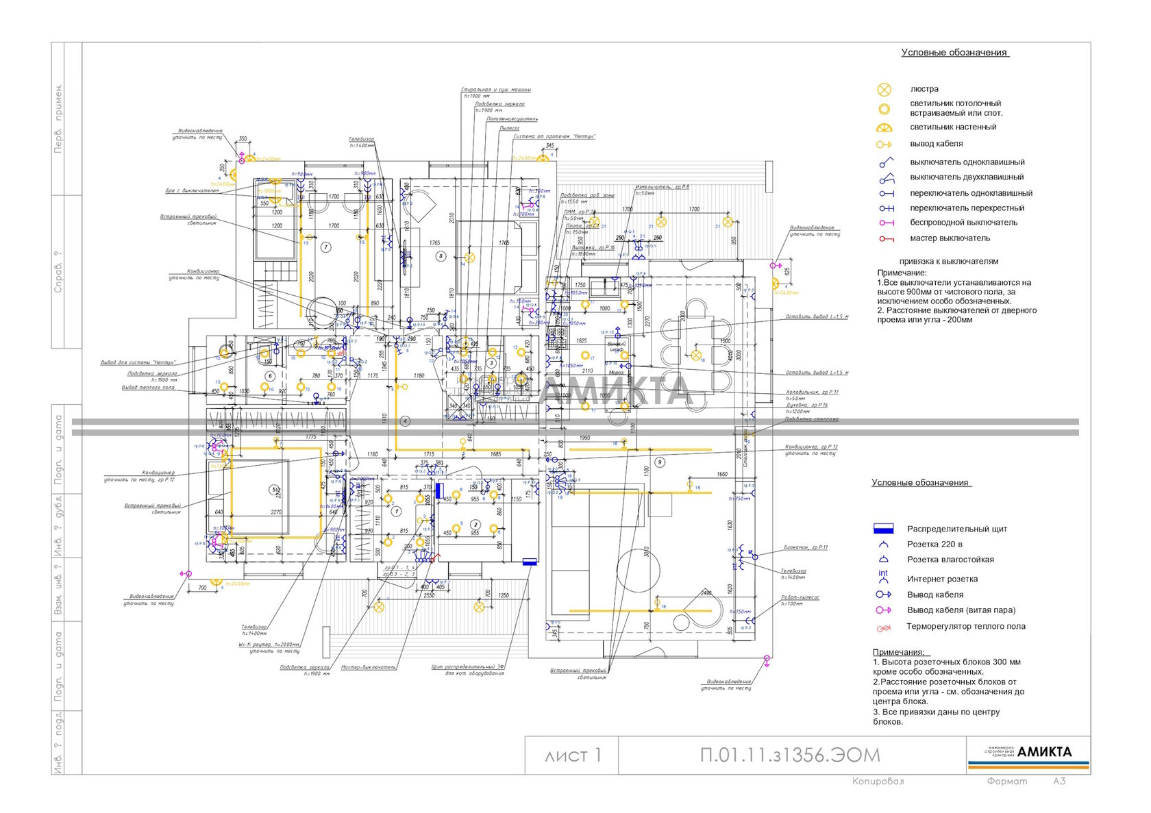 Проект электроснабжения для каркасного дома