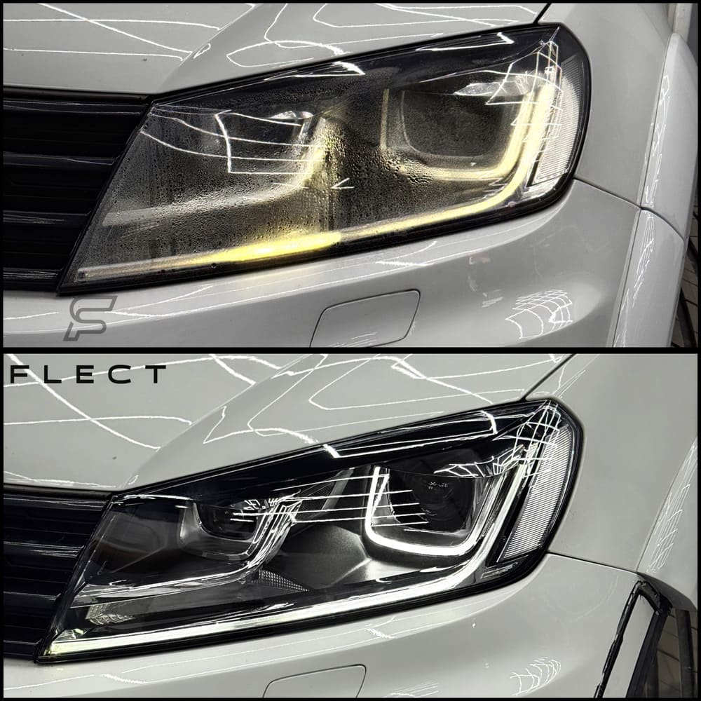 Фара Volkswagen Touareg NF — запотевание и неисправность ДХО