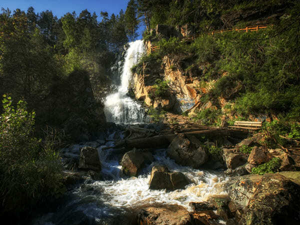 Семейный лагерь - камышлинский водопад