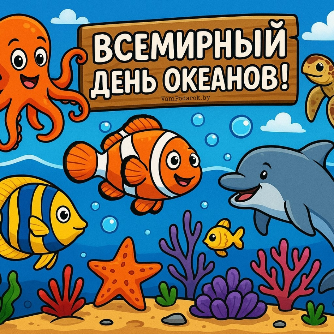 Всемирный день океанов - картинка