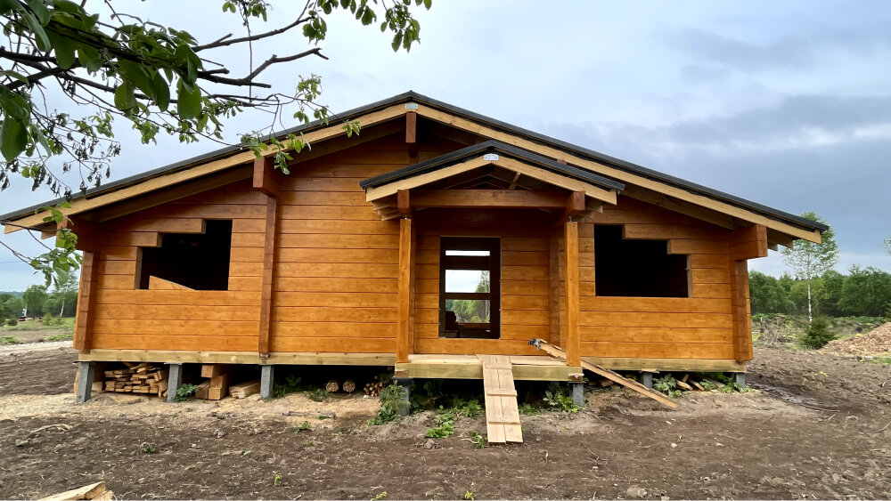 Дом из бруса, 124 м2 + участок 10 соток в КП Отрада-Парк