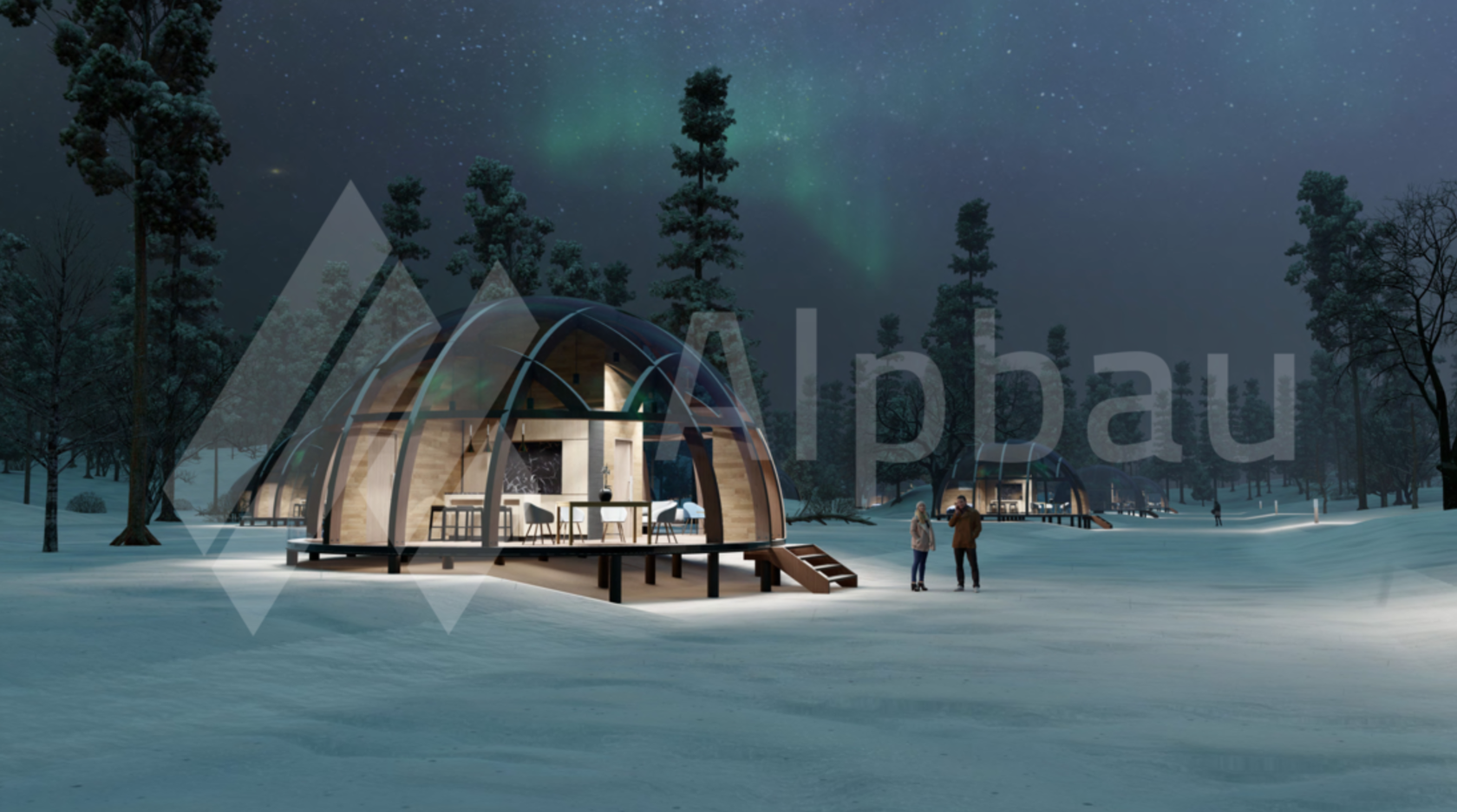 Дома для глэмпинга: сферические шатры и палатки купить от производителя