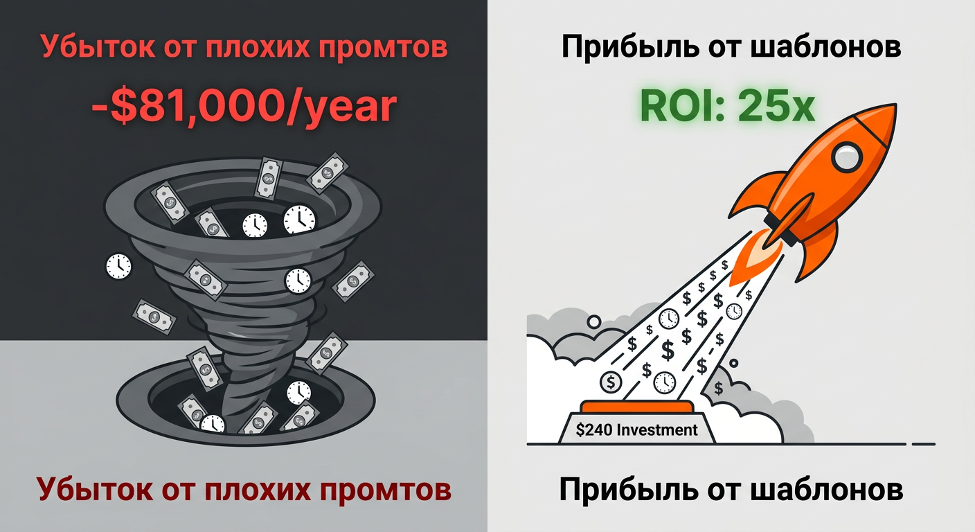 ROI инвестиций в качественные промпты