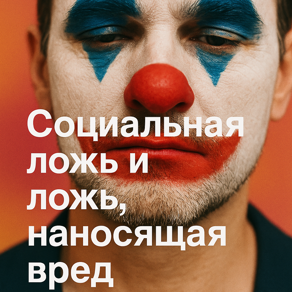 Социальная ложь и ложь во вред