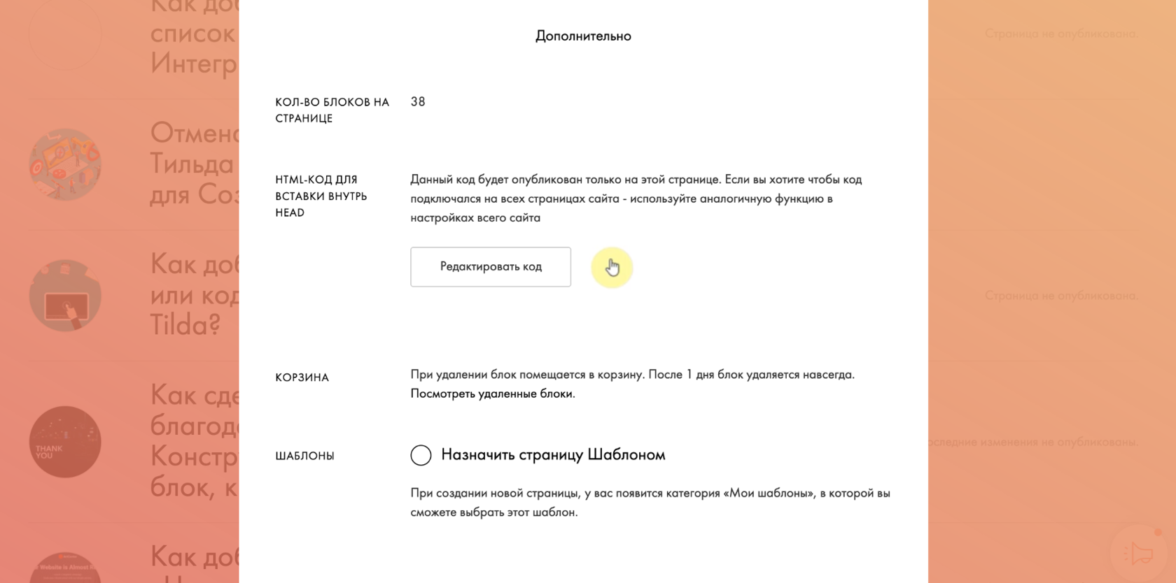 Как вставить виджет или код? | Тильда Конструктор для Создания Сайтов