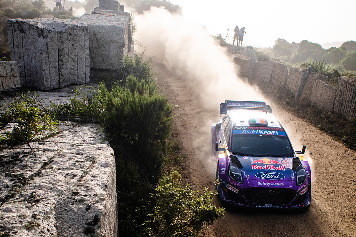 Крейг Брин и Пол Нейгл, Ford Puma Rally1, ралли Сардиния 2022