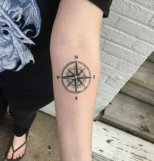Тату компас (97 фото) - значение татуировки, эскизы 