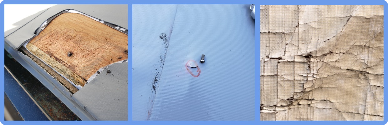 дефекты ПВХ-мембран