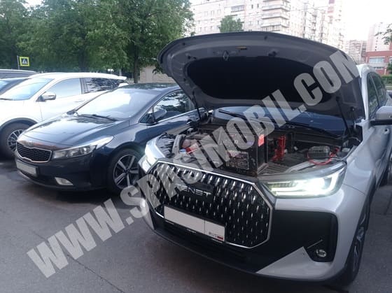 Запуск двигателя автомобиля с севшим аккумулятором на проспекте Энергетиков в Красногвардейском районе СПб