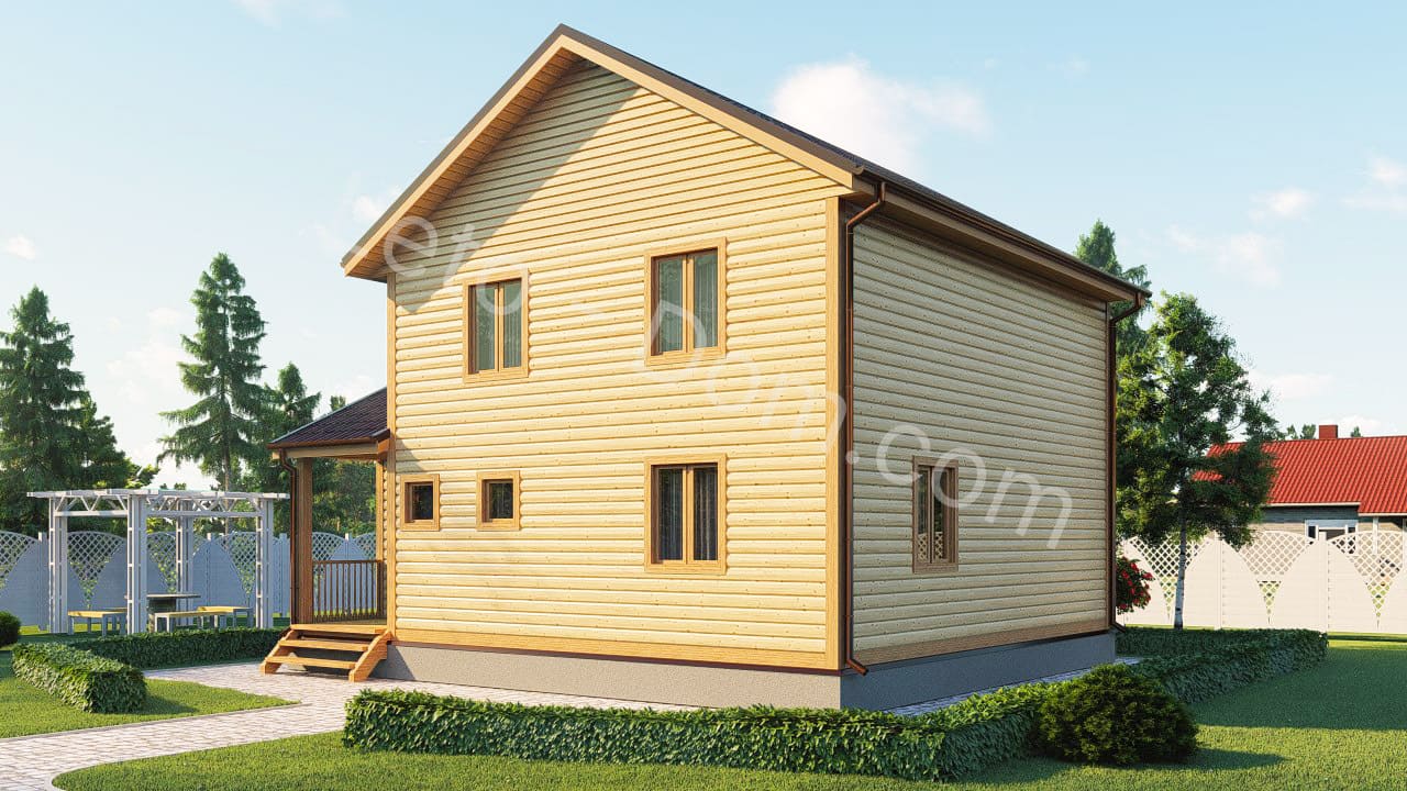 дом из бруса