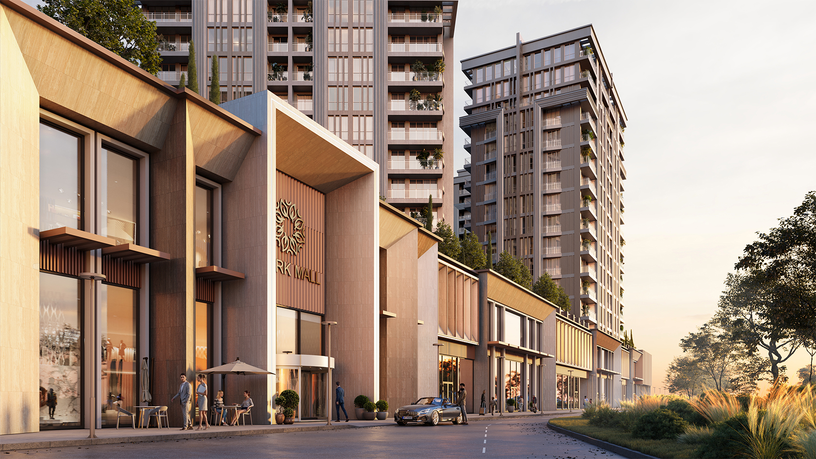 «Gence Park Residence» — проект благоустройства