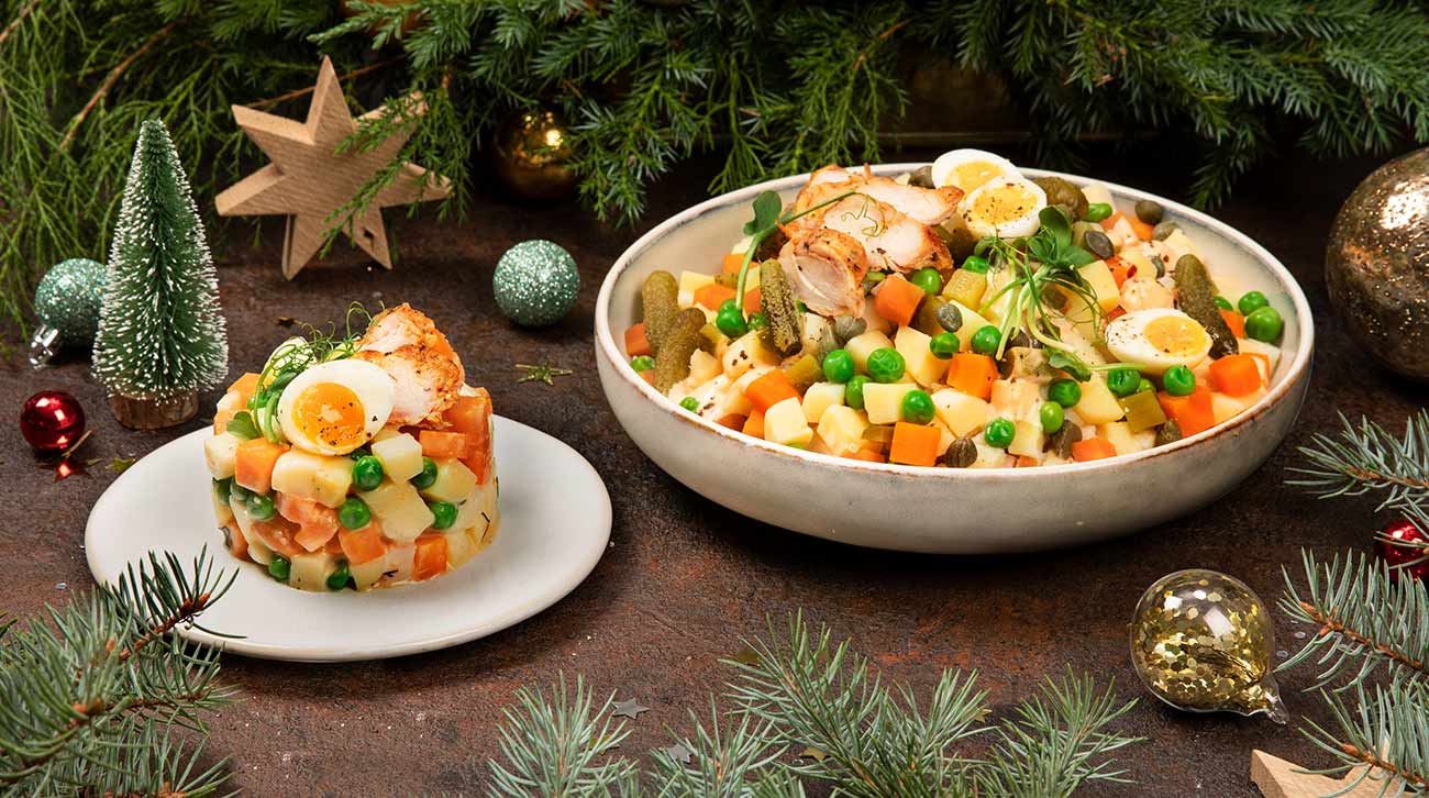 Салаты на Новый год 2026 — простые и вкусные рецепты