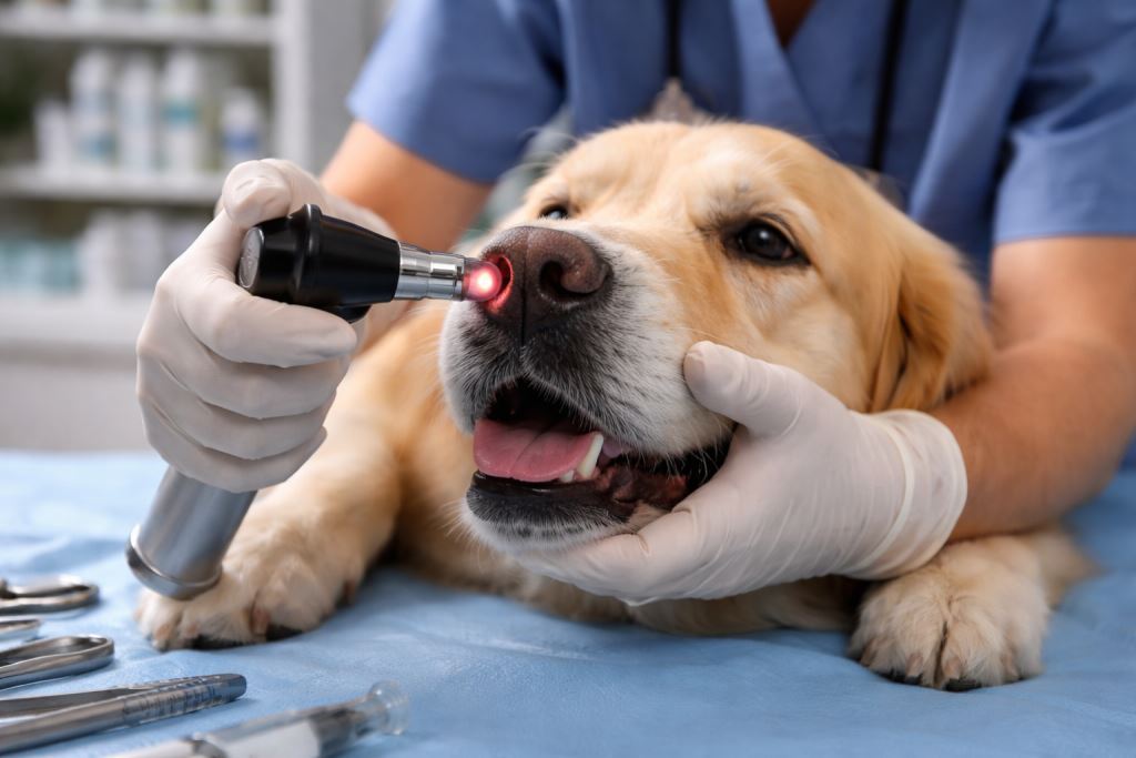 Носовые полипы у собак