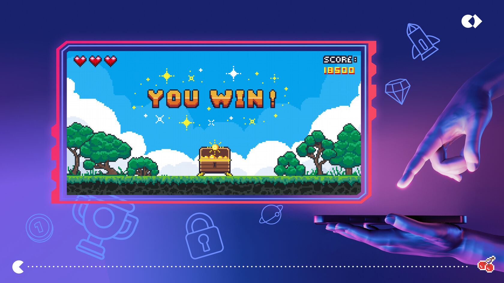 Пример пиксельной 2d игры