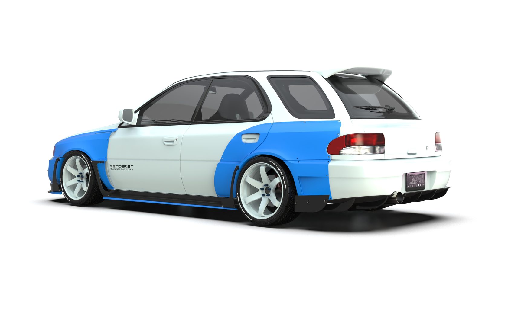 SIDE STEPS SUBARU IMPREZA WAGON 97-00