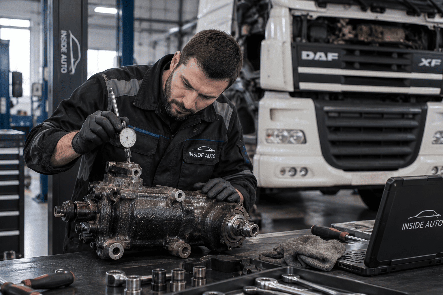 Диагностика рулевого управления в сервисе Inside Auto в Москве