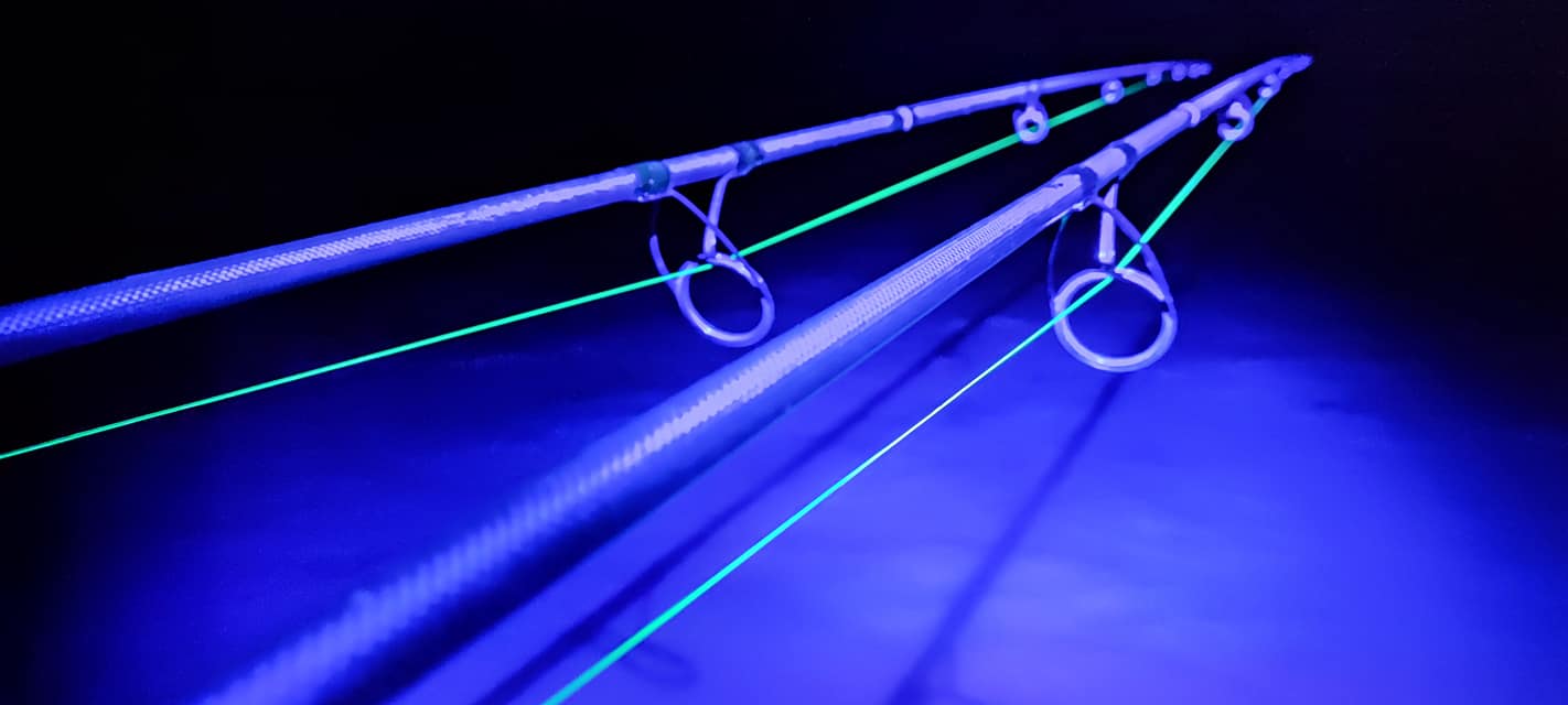 black light fishing line