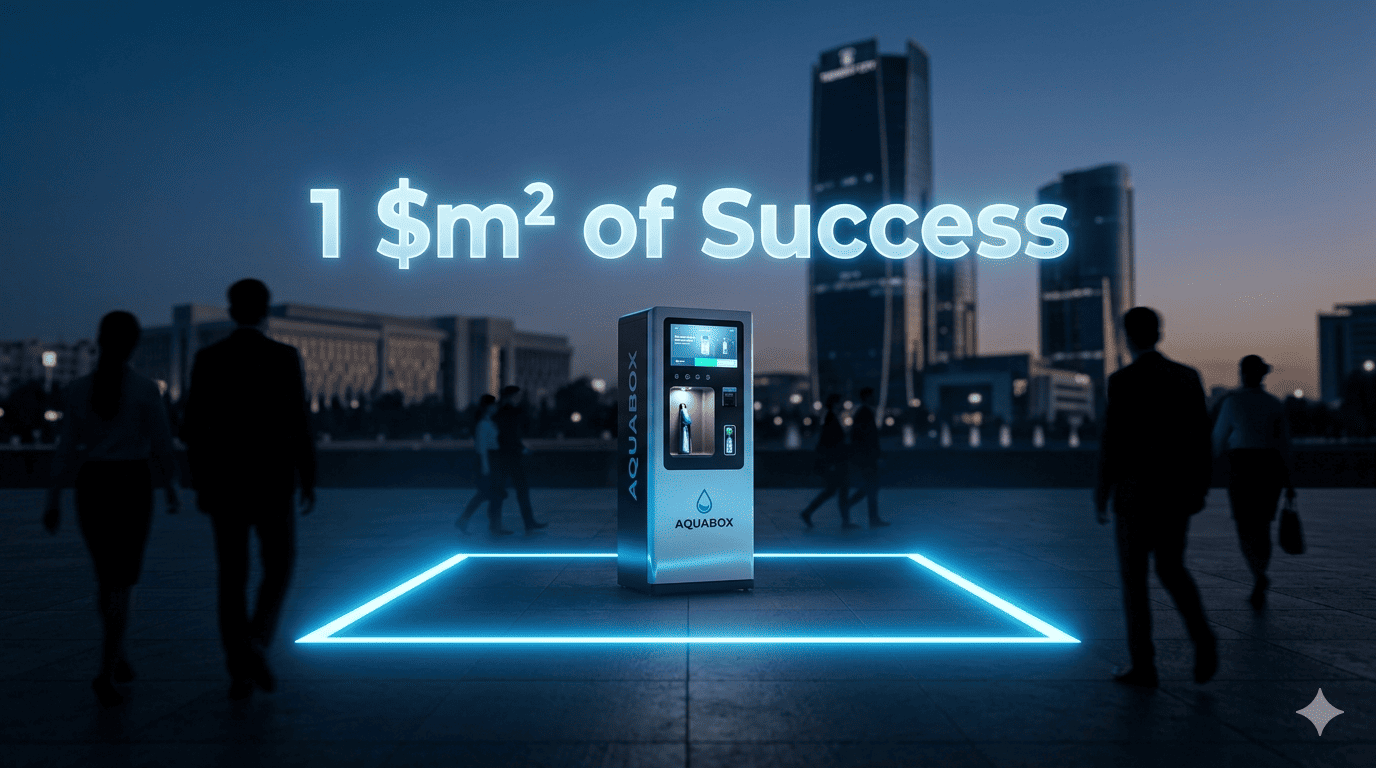 Turn 1 Square Meter into Profit | Aquabox Uzbekistan