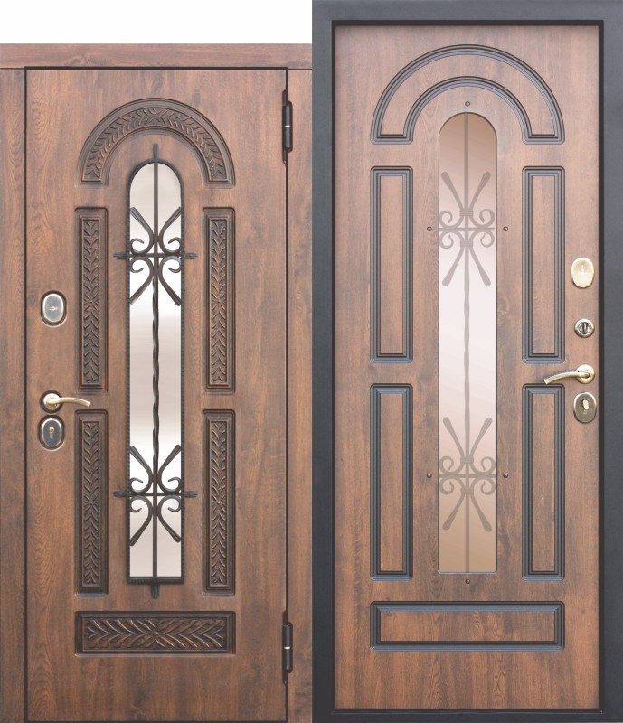 Входная металлическая дверь Ferroni для коттеджей