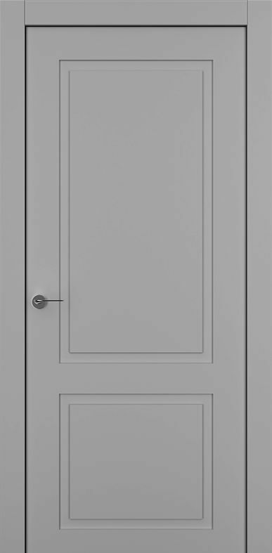 стандартная серая межкомнатная дверь