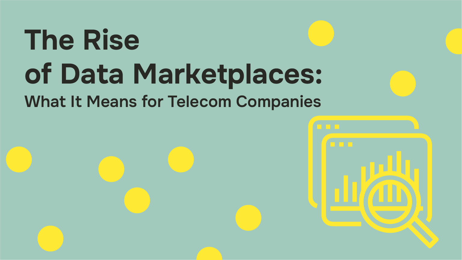 Data marketplaces – the future of telecom?